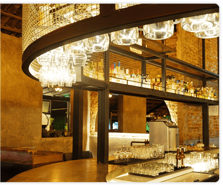 Inside a Gray Mackenzie bar