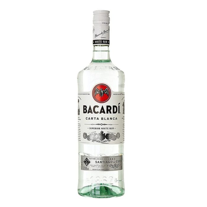 Bacardi Carta Blanca Rum