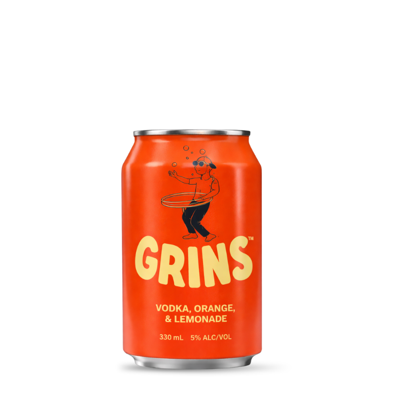Grins Orange & Lemonade (33CL)