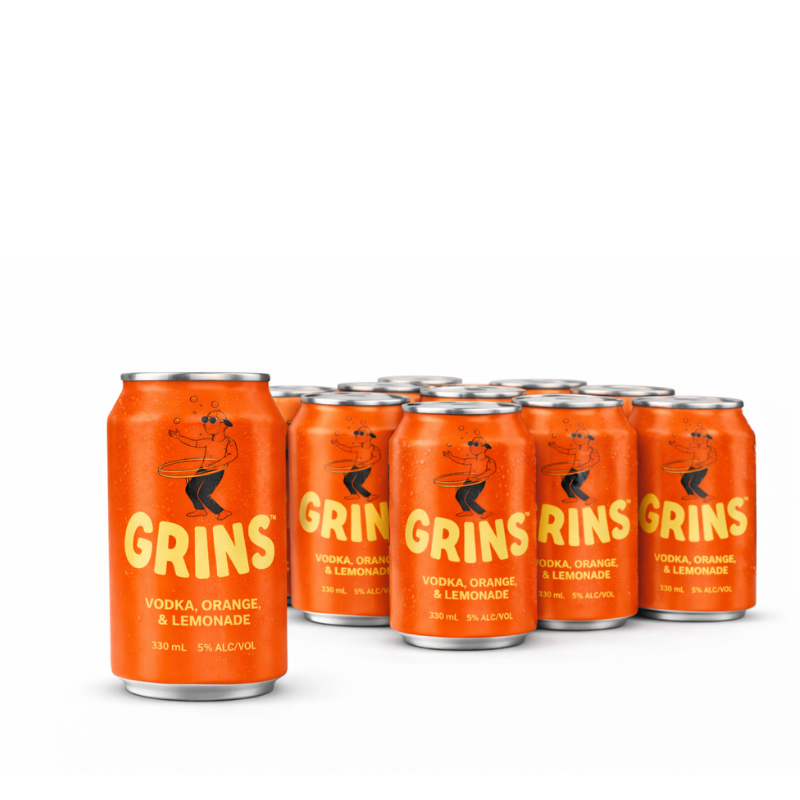 Grins Orange & Lemonade (33CL) - Image 2