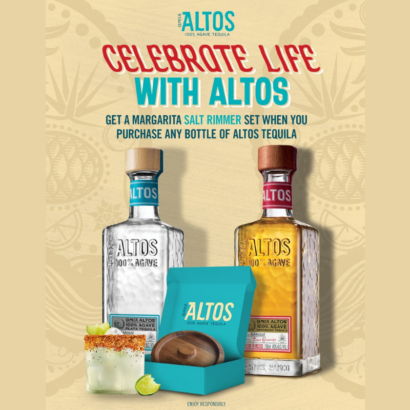Olmeca Altos Plata Tequila (70CL)