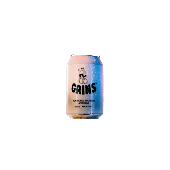 Grins Bourbon and Cola (33CL)
