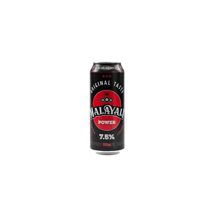 Malayali Beer Power 7.5% Cans (50CL)