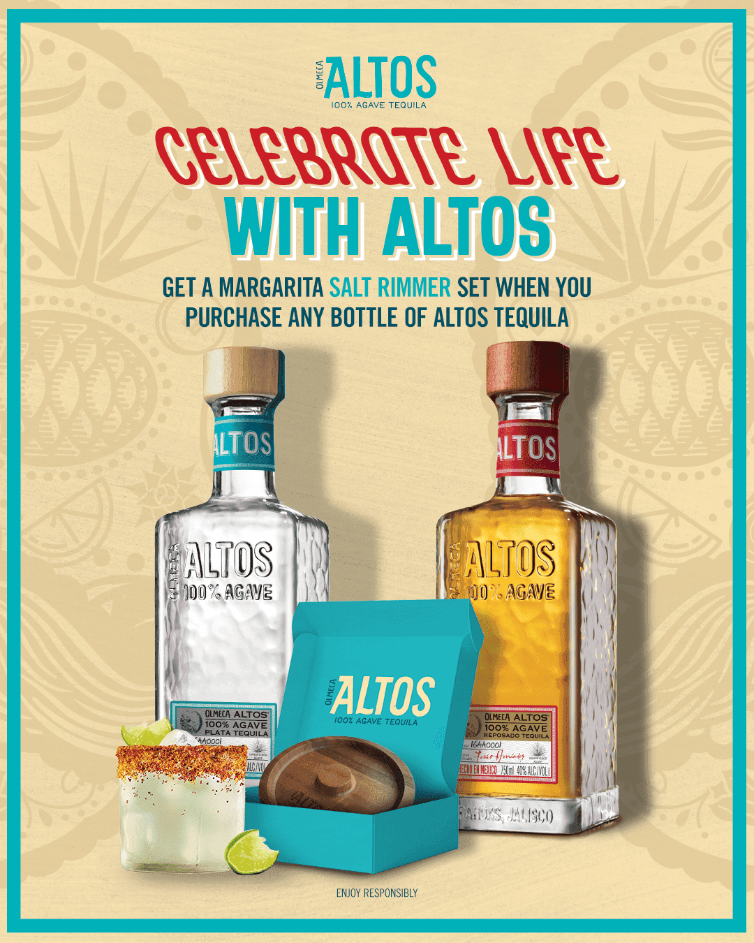 Olmeca Altos Reposado Tequila (70CL)